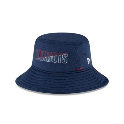 Sapca New Era New England Patriots NFL Official Summer Sideline Stretch Bucket Hat - Albastri